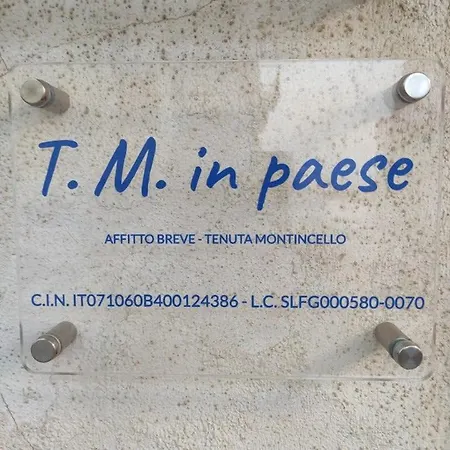 Tenuta Montincello In Paese Apartament Vieste